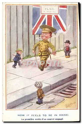 Cartes postales Enfant Soldat Militaria