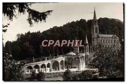 Cartes postales moderne Lourdes La Basilique