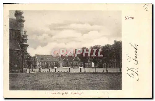 Cartes postales Gand Un Coin du Petit Beguinage