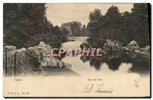 Cartes postales Gand Vue Du Parc