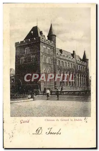 Cartes postales Gand Chateau de Gerard Le Diable