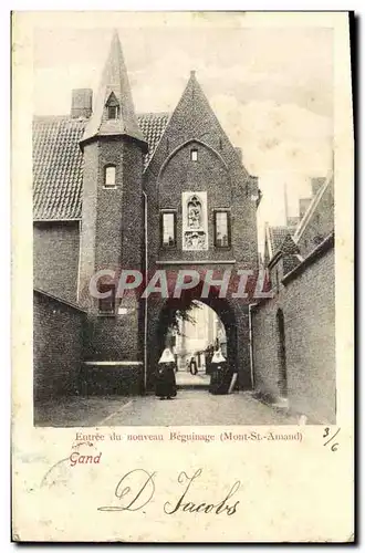 Ansichtskarte AK Gand Entree du nouveau beguinage Mont St Amand