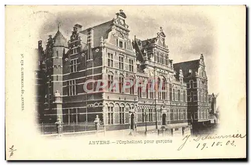 Cartes postales Anvers L'Orphelinat Pour Garcons