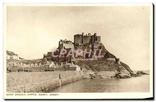 Ansichtskarte AK Jersey Mont Orgueil Castle Gorey