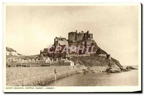 Cartes postales Jersey Mont Orgueil Castle Gorey