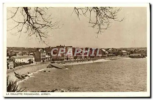 Cartes postales La Collette Promenade Jersey