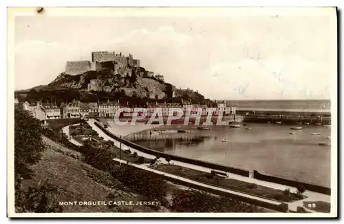 Ansichtskarte AK Mont Orgueil Castel Jersey