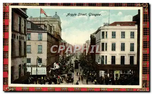 Ansichtskarte AK Argyle Street Glasgow