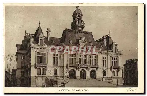 Cartes postales Vichy L&#39hotel De Ville