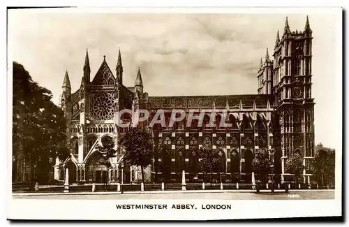 Cartes postales Westminster Abbey London