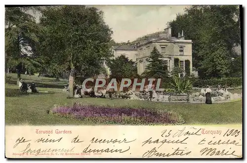 Cartes postales Torquay Torwood gardens