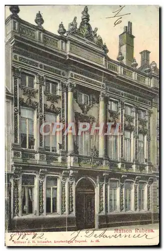 Cartes postales Anvers Maison Rubens
