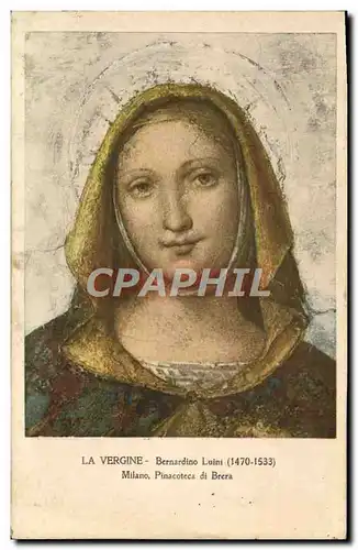 Ansichtskarte AK La Vergine Bernardino Luini Milano Pinacoteca Di Brera