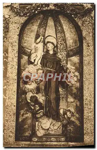 Cartes postales Estatua De San Antonio Obra De Gines