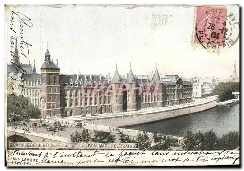 Cartes postales Palais De Justice Paris