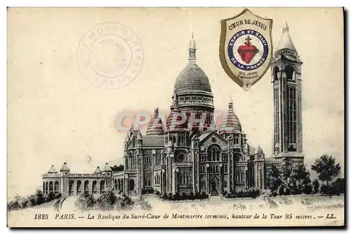 Ansichtskarte AK Paris La Basilique Du Sacre Coeur De Montmarire