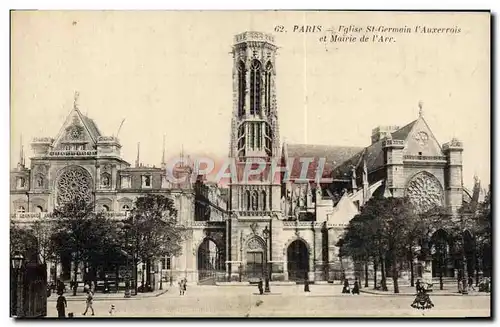 Cartes postales Paris Eglise St Germain I&#39Auxerrois