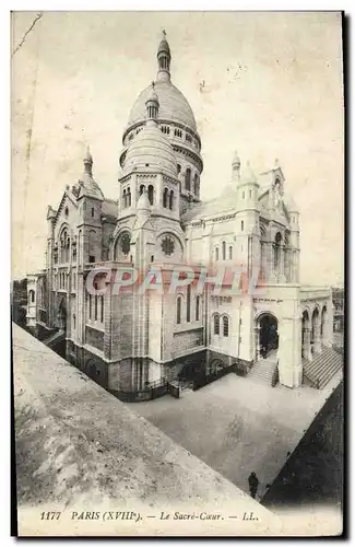 Cartes postales Paris Le Sacre Coeur