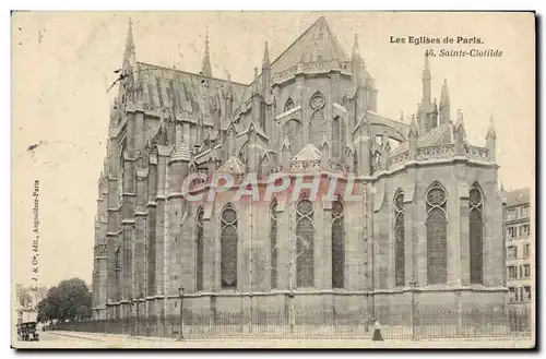 Cartes postales Les Eglises De Paris Sainte Clotilde