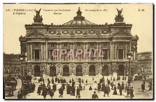 Cartes postales Paris L&#39Opera