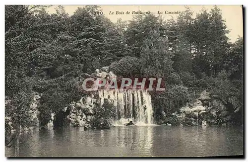 Ansichtskarte AK Le Bois De Boulogne La Cascade Paris