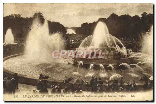 Ansichtskarte AK Le Jardin De Versailles Le Bassin De Latone Un Jour De Grandes Eaux