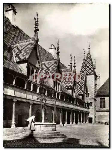 Moderne Karte Beaune Hotel Dieu Cour D&#39Honneur