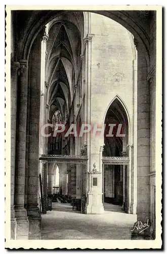 Cartes postales moderne Le Mans Interieur de La Cathedrale Entree des deux deambulatoires du choeur