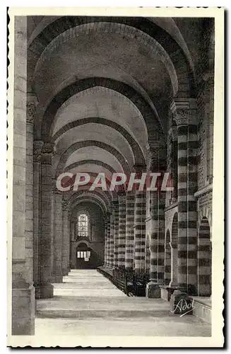 Cartes postales moderne Le Mans Interieur de La Cathedrale Bas Cote Nord de la nef