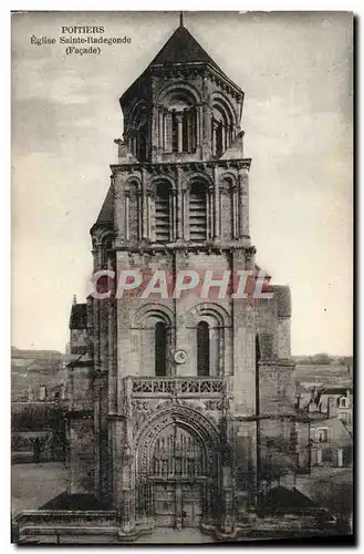 Cartes postales Poitiers Eglise Sainte Radegonde