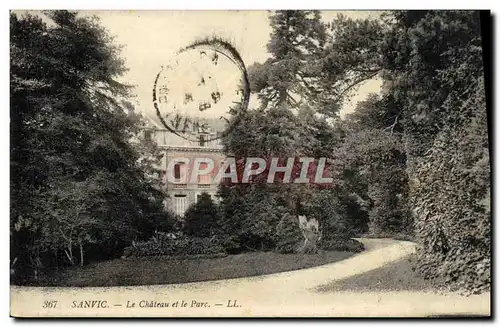 Cartes postales Sanvic Le Chateau Et Le Parc