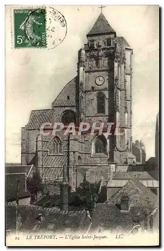 Cartes postales Le Treport L&#39Eglise Saint Jacques