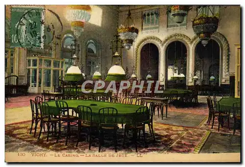 Ansichtskarte AK Vichy Le Casino La Salle De Jeux