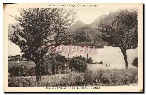 Cartes postales Lac d&#39Annecy Talloires et Duingt