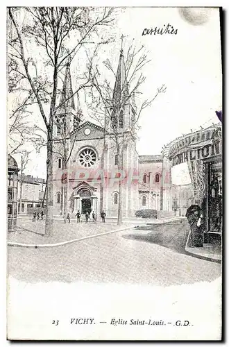 Cartes postales Vichy Eglise Saint Louis