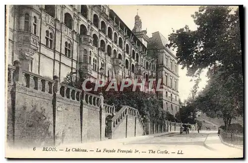 Ansichtskarte AK Blois le Chateau La Facade Francois 1er