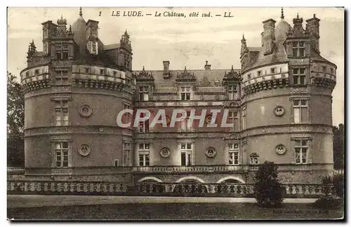 Ansichtskarte AK Le Lude Le Chateau Cote Cote Sud