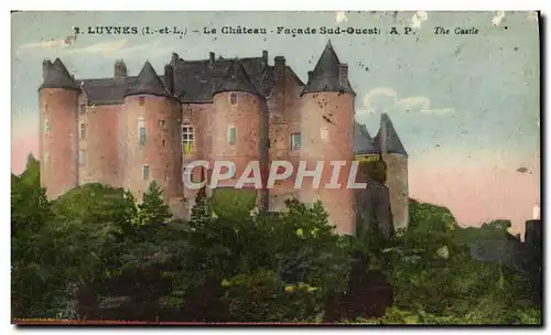 Ansichtskarte AK Luynes Le Chateau Facade Facade Sud