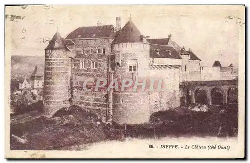 Cartes postales Dieppe Le Chateau