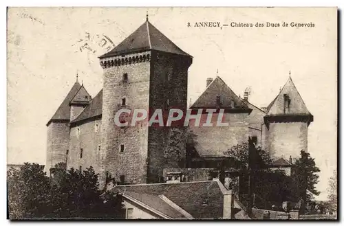 Cartes postales Annecy Chateau des Ducs de Genevois