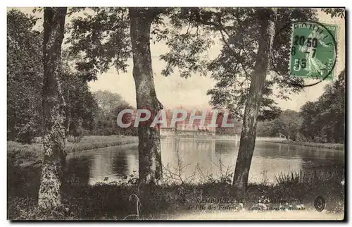 Ansichtskarte AK Rambouillet Le Chateau vu de l&#39ile des Festins