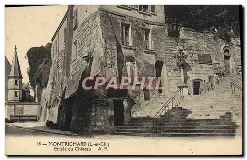 Cartes postales Montrichard Entree du Chateau