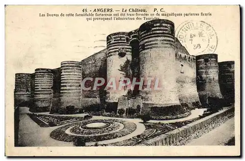 Cartes postales Angers Le Chateau