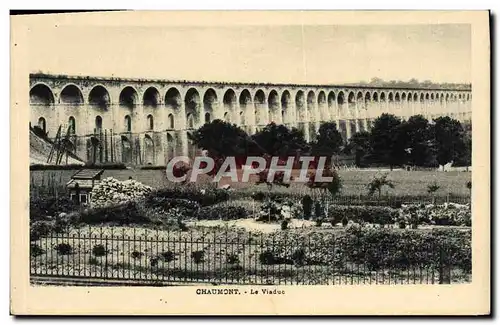 Ansichtskarte AK Chaumont Le Viaduc