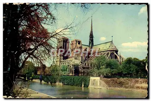 Moderne Karte Paris Notre Dame de Paris