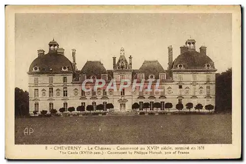 Cartes postales Cheverny Le Chateau