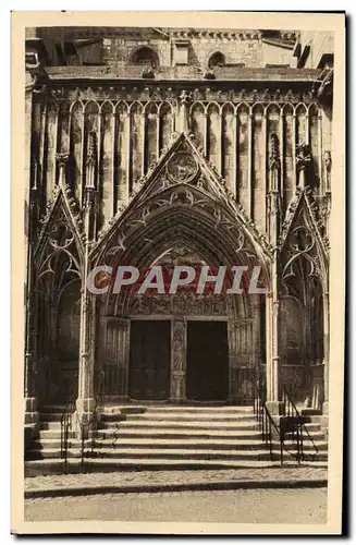 Cartes postales Chaumont Eglise St Jean Baptiste Portail St Jean