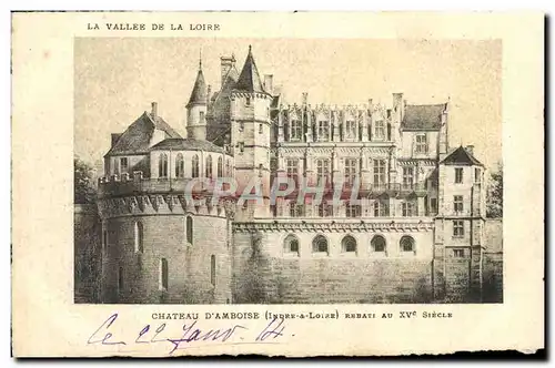 Cartes postales Chateau d&#39Amboise