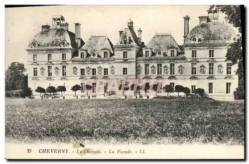 Ansichtskarte AK Cheverny Le Chateau La Facade