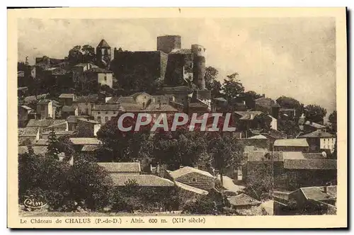 Ansichtskarte AK Chateau de Chalus